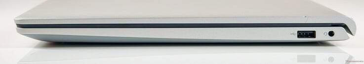 右侧USB 2.0 Type-A、3.5 毫米组合音频插孔