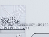 目前，Nothing 手机 (3) 的型号为 "A024"。(图片来源：Nothing）