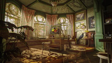 12, Memory Lane》游戏中的环境图片。(图片来源：Steam）