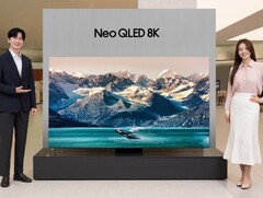 三星2023 Neo QLED 8K QNC900电视将在大韩民国开始预购。(图片来源: 三星)
