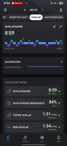 Amazfit Active2 睡眠