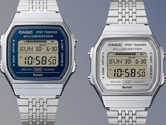 图中所示为卡西欧 ABL-100WE-2A（左）和 ABL-100WE-7A（右）。
