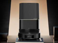 Dreame X40 Pro Ultra 可伸缩式激光雷达转塔可以安装在低矮的家具下。(图片来源：Dreame）