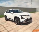 据称，起亚 EV5 量产版的图片已被泄露（图片来源：Autohome）