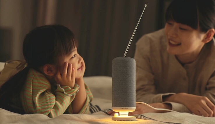 Crankspeaker 可用作带区域灯的调频收音机。(图片来源：Rhythm）