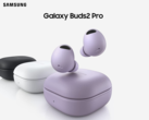 三星出售的Galaxy Buds2 Pro有几种颜色。(图片来源: 三星)