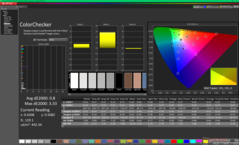 校准后的 ColorChecker