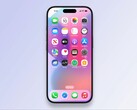 显示圆形应用图标的渲染图，来自据称接近最终版本的 iOS 19。(图片来源：YouTube 上的 fpt）