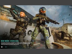 黑色行动 7》&quot;超载 &quot;游戏模式的泄露截图（图片来源：CharlieIntel on XCancel）