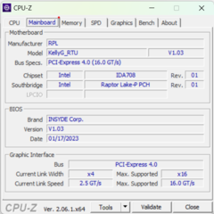 CPU-Z 主板