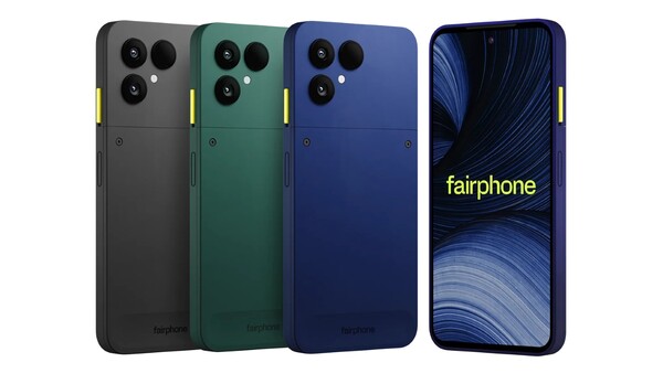 Fairphone 6 Plus 有三种颜色可供选择。