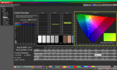 校准后的 ColorChecker