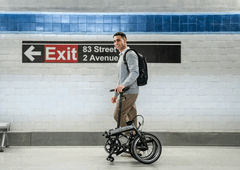 Dahon K-Feather 电动自行车采用三步折叠设计（图片来源：Dahon）