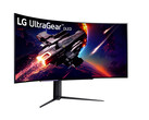 45GS95QE 是即将推出的两款 44.5 英寸 LG UltraGear OLED 游戏显示器之一，图为 45GR95QE。(图片来源：LG）