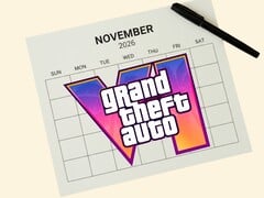 带有《GTA 6》标志的 2026 年 11 月日历页面(图片来源:Rockstar Games,有编辑)