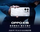 OPPO K15 预热图