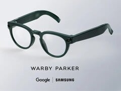 由三星和谷歌联合开发的Galaxy 眼镜Warby Parker特别版。