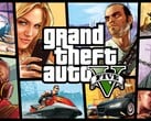 《GTA 5》的标题画面。