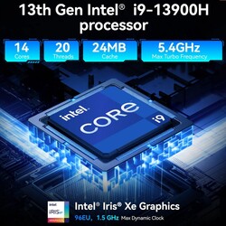 英特尔酷睿 i9-13900H（来源：Geekom）