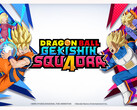 免费 MOBA 游戏《龙珠激斗》（Dragon Ball Gekishin Squadra）的宣传图。(图片来源：万代南梦宫）