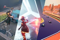 玩家可以在 Steam 上免费享受从街机风格的 F1 赛车到 MOBA 格斗游戏等各种游戏。(图片来源：Steam - 已编辑）