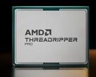 AMD Threadripper Pro CPU 的艺术渲染图。(图片来源：AMD）