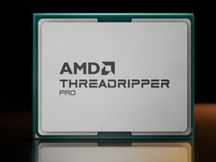 AMD Threadripper Pro CPU 的艺术渲染图。(图片来源：AMD）