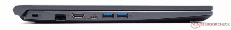 Kensington Lock插槽，千兆位网络，HDMI，USB 3.2 Gen 1 Type-C，2个USB 3.2 Gen 1 Type-A