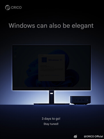 类似 Mac mini 的迷你 PC(图片来源:Orico - 机器翻译)