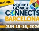 2026年巴塞罗那Pocket Gamer Connects大会的官方宣传图。