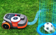 赛格威Navimow机器人割草机拥有新的VisionFence技术。(图片来源：赛格威)