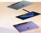 Surface Pro 12" 将有海洋色、铂金色和紫罗兰色，并配有配套的键盘配件。(图片来源：Roland Quandt &amp; WinFuture）