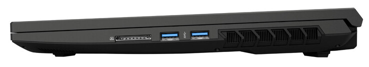 右侧SD 读卡器，2 个 USB 3.2 Gen 1 (USB-A)