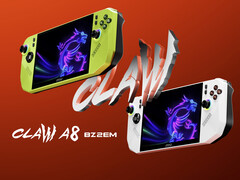 微星决定为其首款 AMD 游戏掌机提供两种颜色可供选择。(图片来源：微星科技）