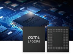 图为CXMT 的 LPDDR5 芯片（图片来源：CXMT）