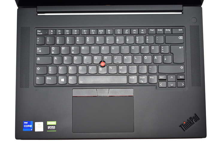 联想ThinkPad X1 Extreme 第四代 - 键盘区