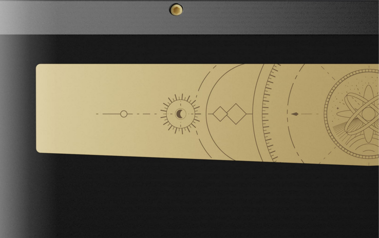 Keychron Q6 Ultra 底板装饰。(图片来源：Keychron）