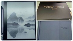 带手写笔的联想Yoga Paper E Ink平板电脑图片泄露(来源:微博,通过Liliputing)。