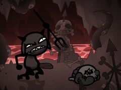 Nicalis 和 Edmund McMillen 开发的《Mewgenics》的关键插图。