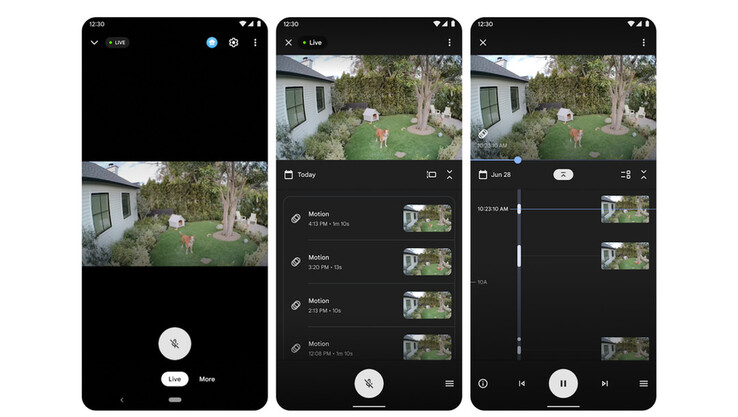 老款 Nest 摄像头现在可以成功转移到 Google Home 上，而且不会丢失任何功能。(图片来源：谷歌）