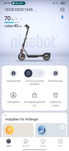 Ninebot F3 Pro 应用程序