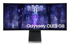 三星Odyssey OLED G8将 &quot;从2022年第四季度起在全球范围内上市&quot;。(图片来源: 三星)