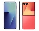 三星Galaxy Z Flip7 将有蓝色、红色和黑色三种颜色。(图片来源：Evan Blass）