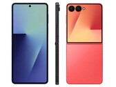 三星Galaxy Z Flip7 将有蓝色、红色和黑色三种颜色。(图片来源：Evan Blass）