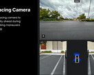 Cybertruck 的前置摄像头用于停车（图片：特斯拉）