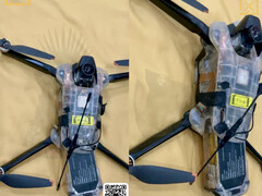 第一架 Insta360 反重力无人机的两张特写（图片来源：via Igor Bogdanov）