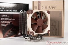 Noctua NH-U9S CPU散热器。该公司正在探索一种适用于高功率台式机系统的新型微通道风冷技术。