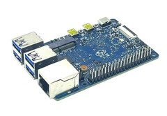 Banana Pi BPI-M6的尺寸为92 x 60 mm。(图片来源：Banana Pi)