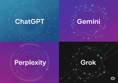 Gemini、ChatGPT、Grok 和 Perplexity(图片来源:Gemini)