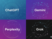 Gemini、ChatGPT、Grok 和 Perplexity（图片来源：Gemini）